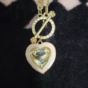 Juicy Couture Gold Heart Necklace